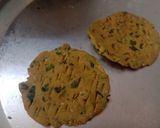 A picture of step 6 of Methi puri.