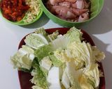 Foto langkah ke 1 dari resep Tumis ayam sawi putih.