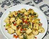Foto langkah ke 3 dari resep Tahu Cabe Garam.