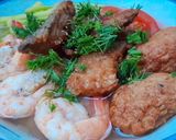 Hình bước làm 5 của món Bánh đa cá diếc