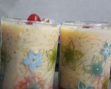 A picture of step 9 of Kesar kulfi falooda.