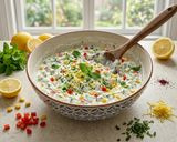 صورة لخطوة 1 من وصفة مثلثات الانتعاش (Crunchy Zesty Triangles) ☀️ سناك صيفي "اختراع" في 10 دقائق!