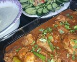 A picture of step 6 of Koyla Karahi ❤😍.