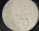 A picture of step 3 of White sauce pasta.