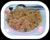 Foto langkah ke 1 dari resep Nasi goreng sambal goang.