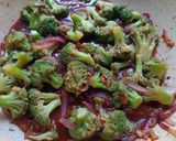 A picture of step 3 of Antioxidant Rich Stir Fry Broccoli.. (Indo Chinese Style).