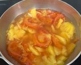 Hình bước làm 4 của món Canh Cá Hiếu Nấu Thơm Cà