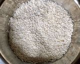 Hình bước làm 1 của món Xôi trứng kiến