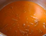 A picture of step 5 of Shredded Beef in Guajillo Chile Sauce.
