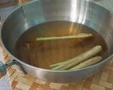 Foto langkah ke 2 dari resep Es Teh Bunga Telang dan Serai.