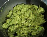 A picture of step 3 of Lilva(pigeon peas) kachori.