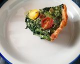 Foto del paso 7 de la receta: Tarta de espinacas, queso ricotta y pasas