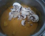 Foto del paso 10 de la receta: Pollo en crema de plátano y pimientos
