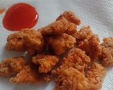 A picture of step 7 of Chicken Popcorn.