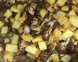 صورة لخطوة 3 من وصفة حمسة الزهرة والبطاطس 🥔😋🙆🏽‍♀️