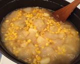 A picture of step 5 of Creamy Corn & Potato Potage (still healthy and light).