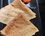 A picture of step 5 of Zero oil bread flour pancake.
