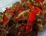 Foto langkah ke 8 dari resep Dendeng balado merah.