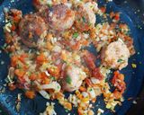 Foto del paso 3 de la receta: Pata de pollo a la fritura y Frijoles colorados