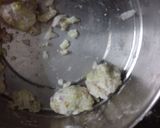 A picture of step 1 of Cabbage Manchurian.