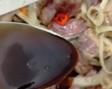 Foto langkah ke 2 dari resep Daging Iris Kecap Pedas.