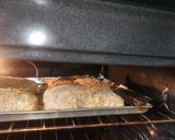 A picture of step 3 of Italian breaded chicken breast (baked) also, air fryer friendly too.