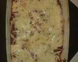 A picture of step 5 of Layered Lentils.