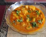 A picture of step 7 of Bihari lunch.