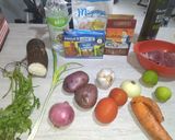 Foto del paso 1 de la receta: Carne guisada y ensalada