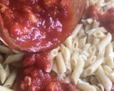 Foto del paso 3 de la receta: Macarrones vegetarianos, con boloñesa de soja texturizada