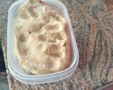 A picture of step 3 of Chapati dough.
