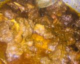 A picture of step 6 of Beef biryani.