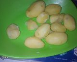 A picture of step 1 of Crispy egg potato cutlet.