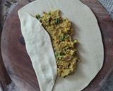 A picture of step 7 of Moong Dal (Yellow Lentil) Stuff Parathas.