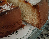 Foto del paso 7 de la receta: Bizcocho de coco, nata y manzana