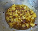 A picture of step 2 of Pineapple Chutney.