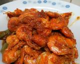 Foto langkah ke 5 dari resep Udang pedes manis.