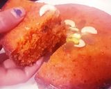 A picture of step 10 of Carrot khoya cake.