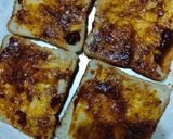 A picture of step 2 of Pizza toast.