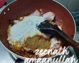 A picture of step 1 of Chicken Drumsticks Kadai.