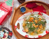 Hình bước làm 2 của món Canh bí nấu tôm thịt