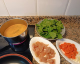 Foto del paso 1 de la receta: Quinoa con pavo y espinacas
