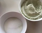 Hình bước làm 1 của món Matcha cookies
