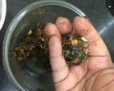 A picture of step 6 of Crunchy paan balls.