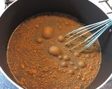 Gyors pudingos, vegyes gyümölcsleves recept fázis 2 fotója