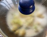 A picture of step 3 of Dudh Phulkopi.