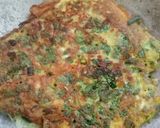 Foto langkah ke 3 dari resep Dadar Bayam Keju Ceddar.
