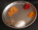 A picture of step 1 of Masala Idli.