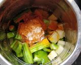 A picture of step 1 of Murungakkai Sambar.