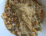 A picture of step 8 of Corn Tikki.